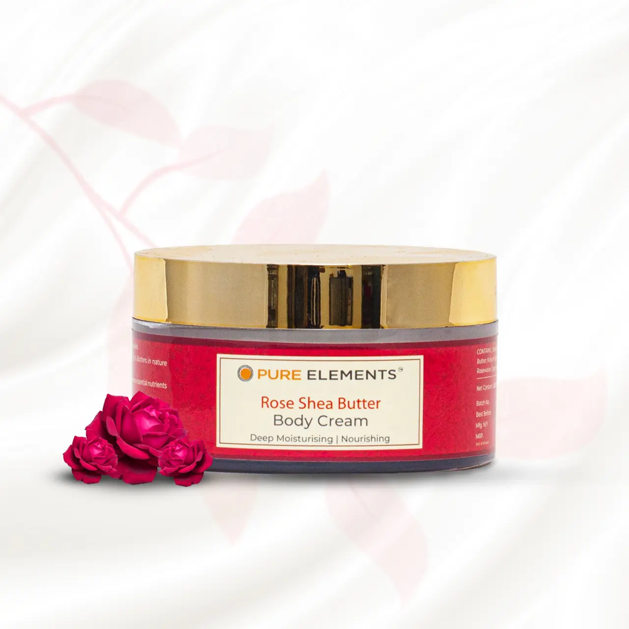 Rose Shea Butter Body Cream